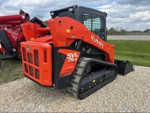 รถแทรกเตอร์เกษตรมือสอง รุ่นใหม่ KUBOTA SVL 75-2 SKID STEER LOADER สำหรับขาย - Product Image 4