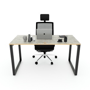 Modern Minimalist Rectangular Plywood <b>Desk</b> 140x70cm <b>Foldable</b> Metal <b>Office</b> Furniture for Bedroom <b>Office</b> or Hospital-HBRT046 - Product Image 2