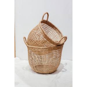 Industrie Tendances paniers en jonc de mer panier tissé naturel décor panier de stockage support conteneur - Product Image 1