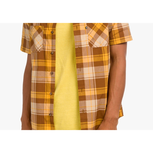 Camicia floreale gialla da uomo Junk Food Murdock 100% cotone flanella con colletto rialzato traspirante taglia XX-Large (6XL) - Product Image 3