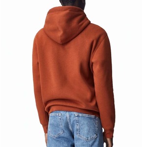 Nouveau design personnalisé logo couleur hommes sweats à capuche avec tenue décontracté personnalisé vente en gros hommes couleur pure streetwear mode sweats à capuche - Product Image 4