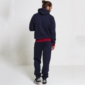 ESSENTIALS Conjunto de sudaderas con capucha y pantalones de chándal de algodón 100% de alta calidad Jersey Streetwear Sudadera con capucha y chándales personalizados para hombres - Product Image 5