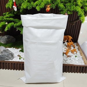 Sacchi in Polipropilene Bianco Intrecciato Direttamente dalla Fabbrica per Sabbia, Cemento, Ghiaia, Riso, Fagioli e Mangimi - Product Image 2