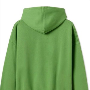 Sudadera con Capucha para Hombre, Talla Grande, Invierno, Forro de Poliéster/Algodón, Antiencogimiento, 340g, Fabricante Personalizado, Etiqueta Privada, Verde - Product Image 5