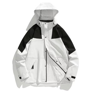 Vente en gros Veste d'hiver personnalisée pour hommes Coupe-vent léger et respirant Vestes tendance coupe-vent d'extérieur classique et décontracté - Product Image 4