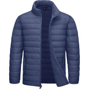 Men's Lightweight Puffer <b>Jacket</b> Winter Quilted Puffy <b>Jackets</b> Warm Water-Resistant Windproof Insulated Coats With Soft Lining - Product Image 2
