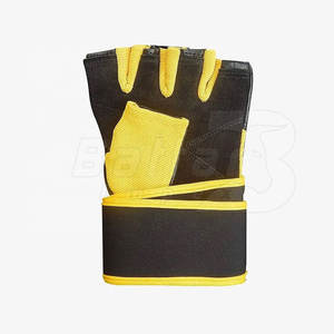 Guantes de gimnasio flexibles para todos los niveles de fitness y tipos de entrenamiento Guantes de fitness sin dedos hechos en Pakistán - Product Image 5