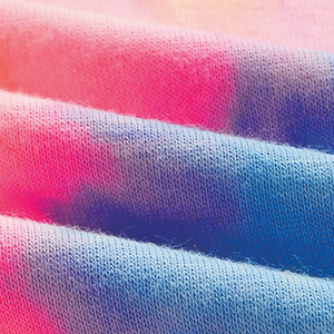 Sweat-shirt à capuche court pour femme, imprimé sur le devant, épaules tombantes, respirant, écologique, 100% coton molletonné, streetwear, col rond uni - Product Image 6