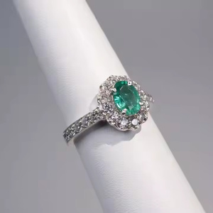 Anillo de diamantes personalizado, totalmente Chapado en plata 925, anillo de diamantes, regalo para ella - Product Image 3