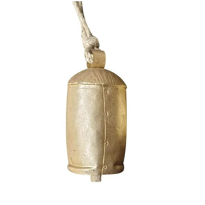 Premium Quality Modern Style Gold Metal Cow <b>Bells</b> Hanging Decorative Christmas Decoration From Supplier in Bulk - Product Image 1