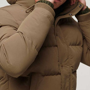Windproof Lightweight Fur Long Coat Casual <b>Padded</b> Coats Bubble Puffer Cotton <b>Jacket</b> Warm <b>Hood</b> Puffer <b>Jacket</b> for <b>Men</b> - Product Image 4