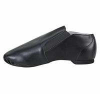 Chaussures de jazz en cuir pour femmes, antidérapantes, à enfiler, en stock dans l'UE, vente en gros