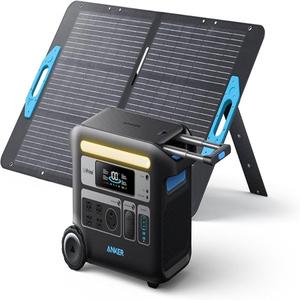 New Automatic SOLIX F2000 <b>Solar</b> <b>Generator</b>, 2048Wh Portable Power Station with LiFePO4 Batteries - Product Image 2