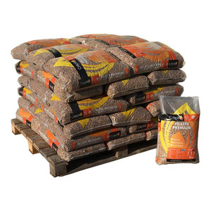 Pellets de madera de pino y roble de calidad al por mayor, briquetas de leña de haya ENplus A1 en bolsas de 15kg, precios - Product Image 3