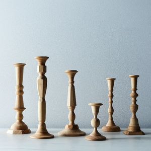 Portavelas Artístico de Madera para Regalos de Navidad, Decoración Artesanal para el Hogar, Tamaños Personalizados para una Elegante Iluminación de Mesa - Product Image 5