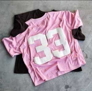 เสื้อเจอร์ซีย์ตาข่ายแบบใหม่สำหรับฝึกซ้อม รับทำโลโก้ตามสั่ง ผลิตแบบ OEM/ODM ขายดี ระบายอากาศได้ดี ผลิตจากโพลีเอสเตอร์ เหมาะสำหรับกีฬาอเมริกันฟุตบอลและเบสบอล - Product Image 3