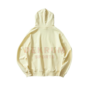 2024 pull à capuche en coton éponge sur mesure couleur unie tenue décontracté pour l'hiver sweats à capuche teints unis à vendre - Product Image 2