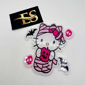 Meilleure qualité carreaux de cils d'Halloween en forme de dessin animé personnalisé carreaux de cils outils de cils durable Logo personnalisé Service OEM - Product Image 4