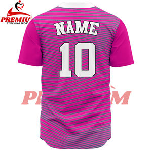 Uniforme de Béisbol Personalizado de Alta Calidad con Diseño Personalizado, Multicolor, Antibacteriano y Transpirable - Product Image 6