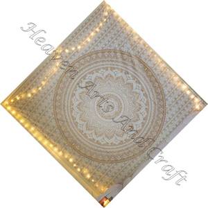 Tapiz decorativo de Mandala personalizado para pared de interior, arte de pared impreso personalizado, tapiz Hippie, gran oferta - Product Image 5