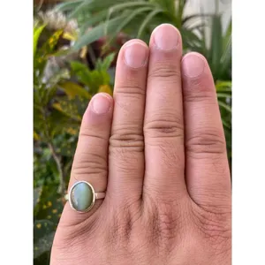 Anillo de Ojo de Gato con Crisoberilo Natural, Plata de Ley 925, Joyería de Piedras Preciosas Hecha a Mano, Proveedor Mayorista - Product Image 2