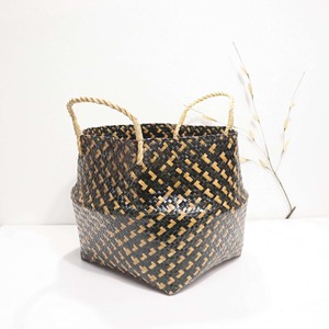 Handmade weaving sea grass <b>basket</b> wholesale direct cost natural seagrass <b>straw</b> storage <b>baskets</b> - Product Image 2