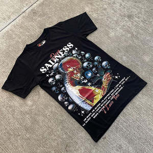 Camiseta gráfica para hombres y mujeres Camiseta gráfica de estilo deportivo Tela de comodidad activa Ideal para correr en el gimnasio y actividades al aire libre OEM - Product Image 3