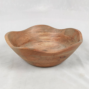 Tazón de Madera de Lujo Hecho a Mano para Servir Frutas y Ensaladas, Diseño Natural, Ecológico, para Bodas, con Capacidad Superior a 10L - Product Image 1