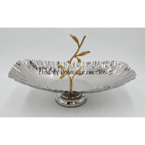 Bols de service en métal artisanal avec une finition mate brossée idéale pour ajouter du style et de la fonction à toute table de dîner - Product Image 6