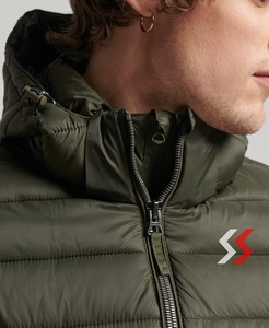 Custom Embroidered <b>Padded</b> Men Winter Puffer <b>Jacket</b> Oem Puffer <b>Jacket</b> High Quality Customized Plus Size Puffer Bubble 2025 - Product Image 5