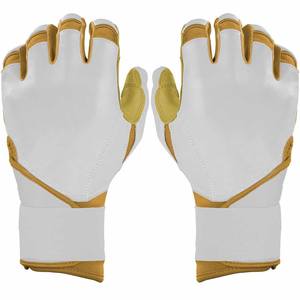 Gants de bating de baseball durables et légers à manchette longue en cuir de bonne qualité au prix d'usine - Product Image 6