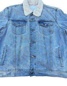 Highly Durable Stuff <b>Denim</b> <b>jacket</b> for <b>men</b> comfortable casual wear anti wrinkle soft breathable <b>Men</b> <b>Denim</b> <b>jackets</b> in Good Rate - Product Image 4