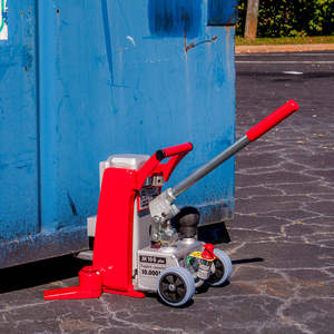 แม่แรงยกเหล็กอุตสาหกรรมขนาด 20 ตัน (40,000 ปอนด์) พร้อมหัวเหล็กนิรภัย รับประกัน 1 ปี ผลิตในสหรัฐอเมริกา สำหรับเครื่องจักร - Product Image 6