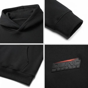 Customizable <b>Men's</b> Heavyweight Cotton Fleece Pullover Hoodie <b>Jogger</b> Set Streetwear Tracksuit Sialkot Factory OEM ODM Welcome - Product Image 4