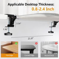 Lit de bureau pliable pour chat, nid, hamac pour petits et grands chats, endroit de repos intérieur, table de jeu de bureau, pince, gain de place, lits de bureau pour animaux de compagnie