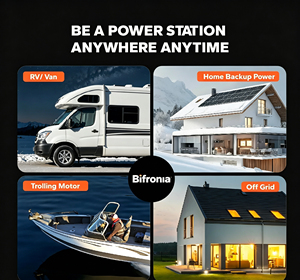 Bifronia แบตเตอรี่ LiFePO4 100Ah กลุ่ม31ให้ความร้อนด้วยตนเองสำหรับรถ RV ทางทะเล - Product Image 3