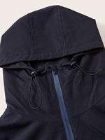 Service OEM – Vestes coupe-vent unisexes réversibles personnalisées avec capuche, imperméables, respirantes, fines, écologiques, à fermeture éclair, pour l'extérieur
