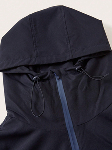 Servicio OEM Chaquetas Cortavientos Reversibles Unisex Personalizadas con Capucha, Impermeables, Transpirables, con Cierre de Cremallera, Más Vendidas y Cómodas - Product Image 3