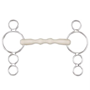 Embouts de cheval en acier inoxydable équipement d'équitation équestre embout d'entraînement confortable équipement de pointe professionnel fournitures chevaux - Product Image 5