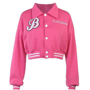 Veste universitaire enduite en polyester/coton coupe-vent à col montant pour hommes, vêtements d'extérieur confortables, élégants et durables - Product Image 6