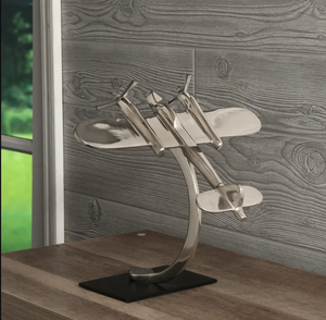 เครื่องบินประดับโต๊ะที่ทันสมัยเป็นของตกแต่งที่มีสไตล์และสะดุดตาซึ่งมีเสน่ห์แบบวินเทจในทุกห้อง - Product Image 4