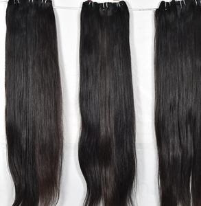 100% vierge cuticule alignée ruban naturel non transformé brut Extensions de cheveux vietnamiens lâche vague profonde faisceaux de cheveux indiens - Product Image 3