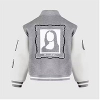 Blouson Bomber Unisexe Personnalisé en Coton de Qualité, Style Vintage Oversize Décontracté, Hiver, Baseball, Toile de Canard, Coupe-Vent