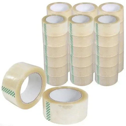 Transparentes BOPP-Folien material mit hoher Haftung bedruckbare OPP-Verpackungs bänder zum Versiegeln von 72-mm-Klebebändern mit Karton