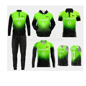 Uniformes de Fútbol de Poliéster 100% Ligeros y Transpirables con Estampado, Nuevos en Stock, Fabricados en Pakistán, para Adultos Unisex - Product Image 1