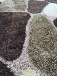 Alfombra Rectangular Reversible de Yute Turco Adiva con Pelo Mediano y Base de Látex de 0.4-0.6 Pulgadas Alfombra gruesa para la sala de estar - Product Image 3