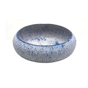 Bol de forme ronde en fer de cuisine et de table de conception populaire bol de service de couleur blanche et bols décoratifs faits à la main en vrac - Product Image 6