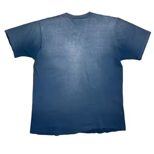 T-shirts à épaules tombantes délavés à l'acide T-shirts pour hommes délavés au soleil avec logo personnalisé pour la vente en gros OEM prix bon marché personnalisation - Product Image 5