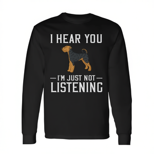 Camiseta de manga larga para dueños de cachorros de perro Airedale Terrier, para amantes de esta raza - Product Image 3