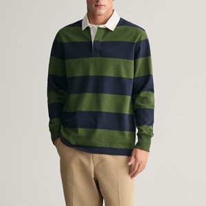 Camiseta de rugby de impacto para hombre, diseño personalizado, camisetas de lona de algodón 100% de calidad superior, polos de rugby de estilo superior - Product Image 1